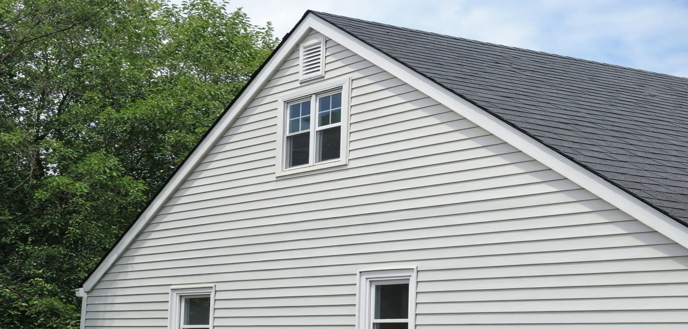 Fully restored Dallas home after fire and smoke damage restoration with new roof and siding